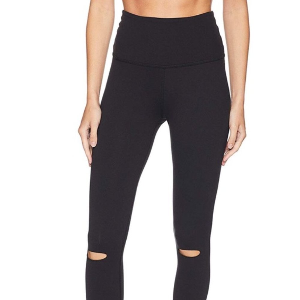 Beyond Yoga Ripped Knees Legging sz S